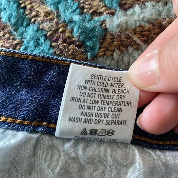 Harper button fly Cut Off Jean Shorts 28 - Picture 4 of 6